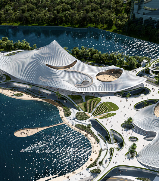 MAD Architects Unveils Nanhai Art Center Design in Foshan City, Guangdong